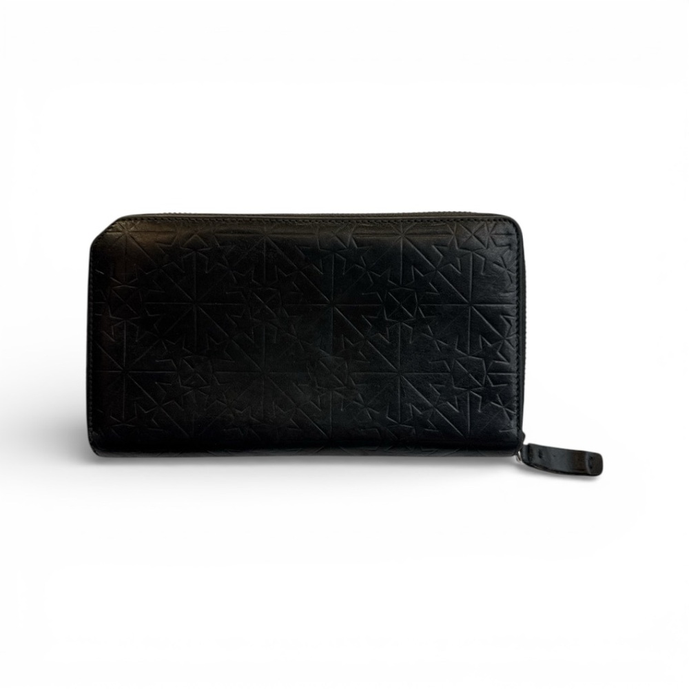 Jimmy Choo Black Embossed Wallet, COA
